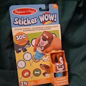 Melissa & Doug Sticker WOW! Dog Stamper Set